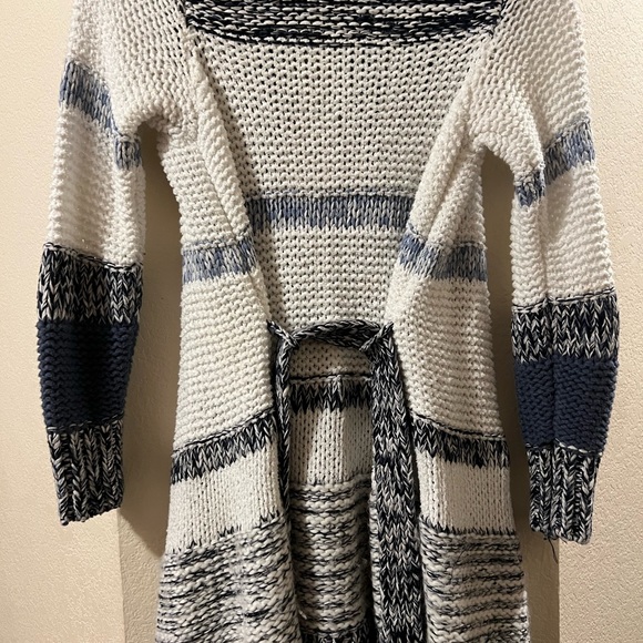 XS bathrobe style sweater with belt - Picture 3 of 3